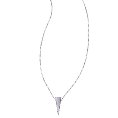 Pave Spike Pendant on a white background