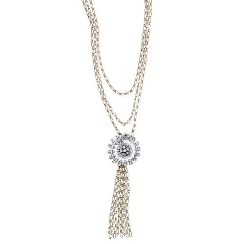 Deco Tassle Pendant  on a white background