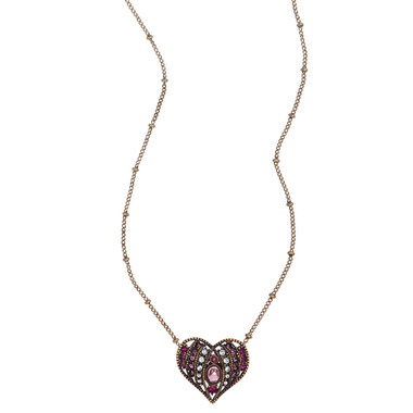 Heart Pendant on a white background